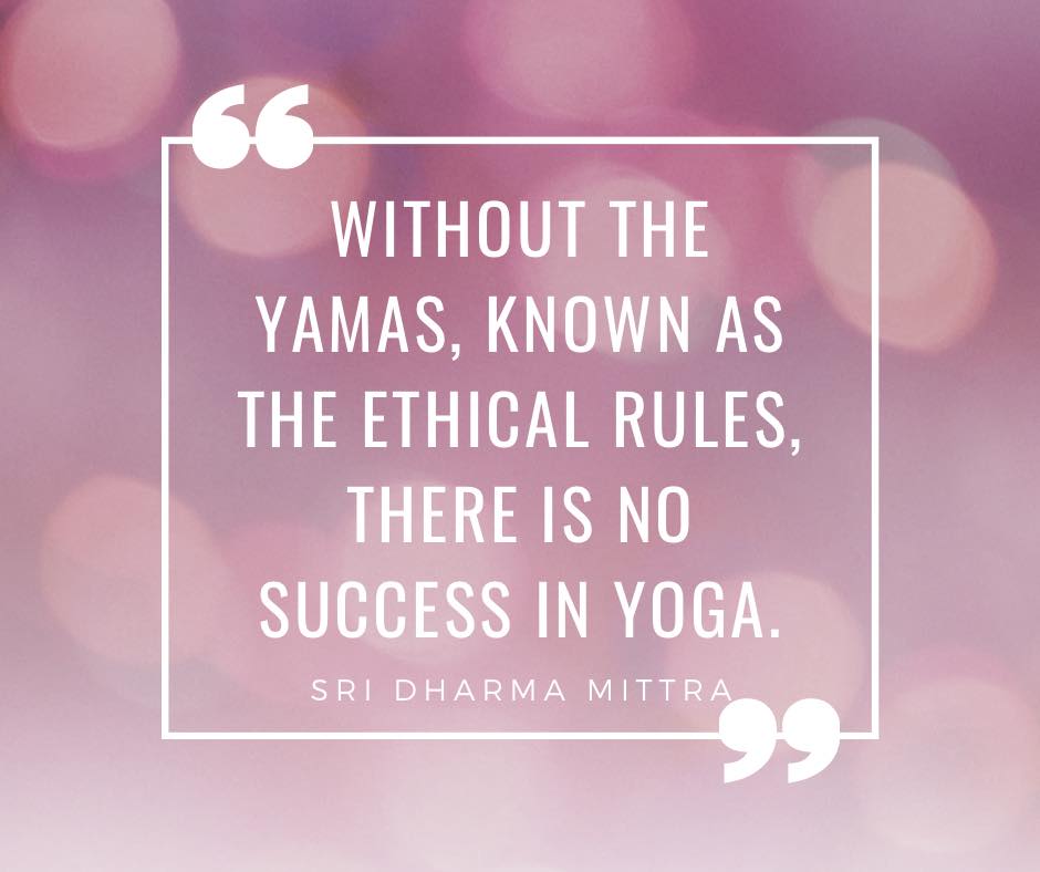 Yoga without Yama is like spaghetti without the sauce! 😃👍🏼