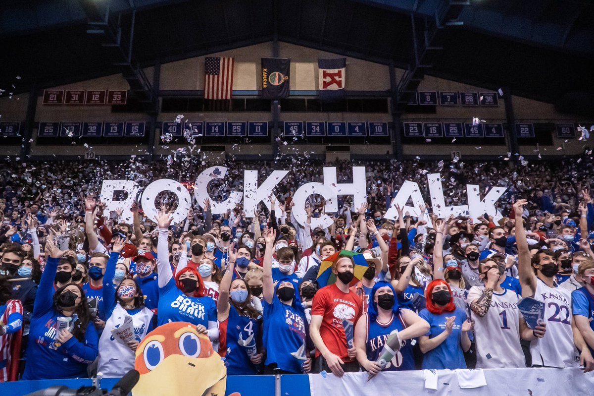 Today, we celebrate 125 yrs of KU Hoops

-Most wins in college basketball history
-Greatest home court in college hoops
-Countless NCAA records
-Most consistent program

Kansas IS college basketball