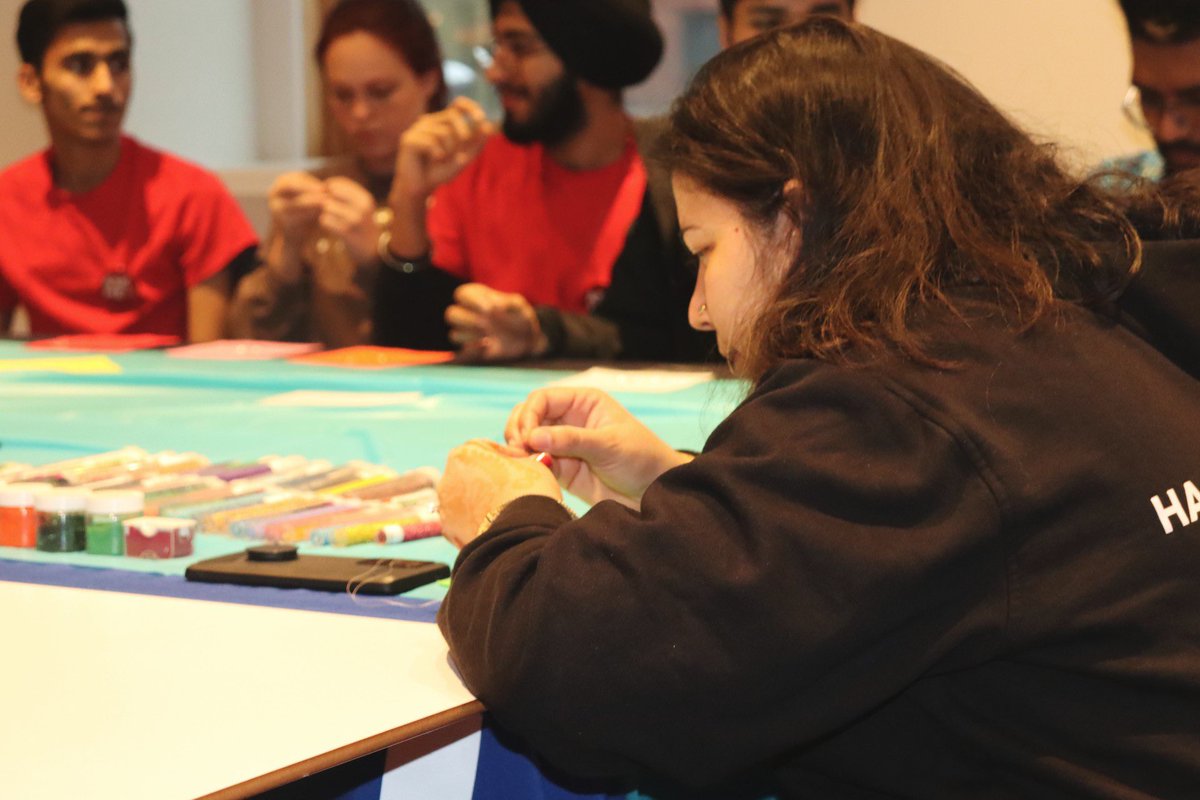 ausu82's tweet photo. ⁣We would like to thank SASA for hosting a fun and educational beading session on the Brampton Campus!⁣ https://t.co/fMadc1Xi4j