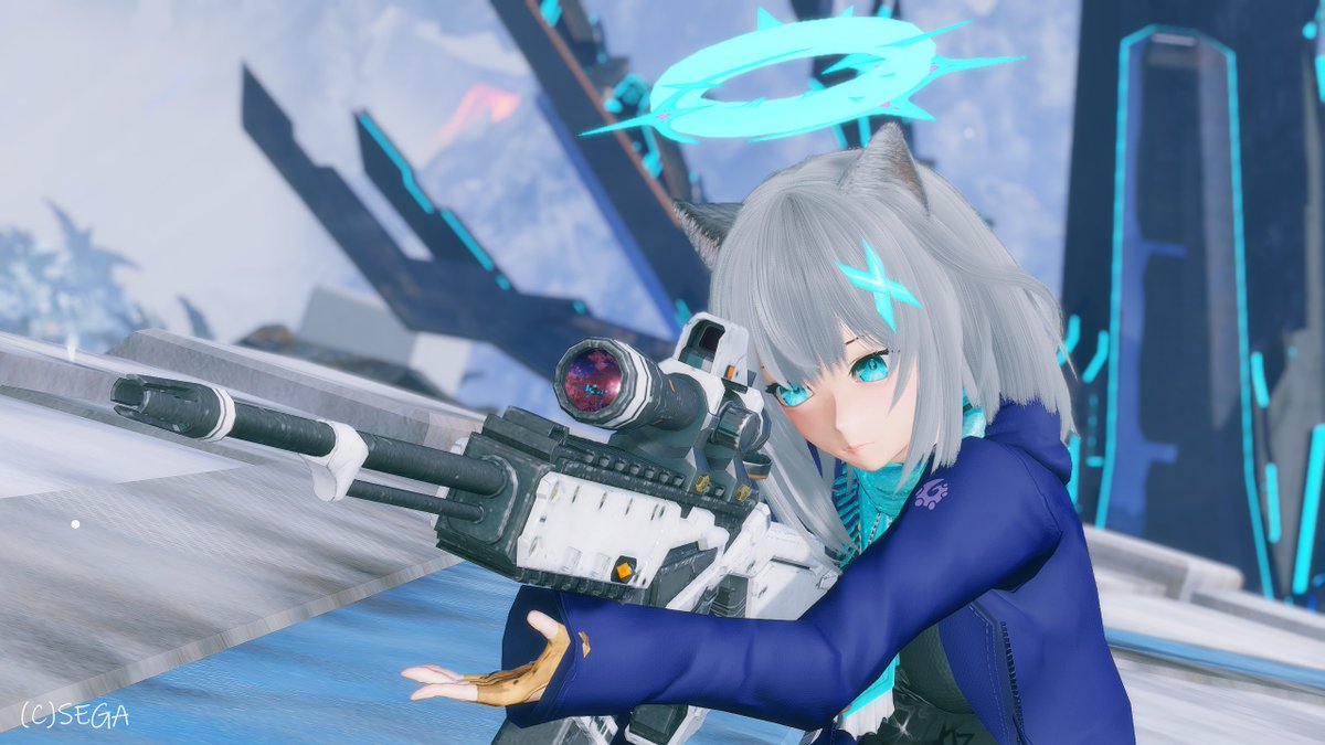 FedlesC4g's tweet photo. Sunaookami Shiroko cosplay
#PSO2NGS #PSO2NGS_SS #NGS_SS 
#メンテの日じゃないけどssを貼る https://t.co/PhRIgHIZVS