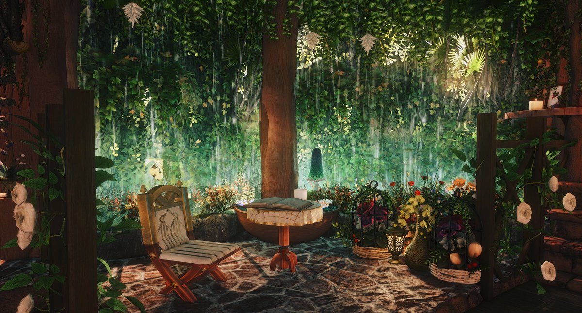 sansaofriverlan's tweet image. Forest cabin
#FFXIVHousing #FF14Housing #HousingEden
#FF14ハウジング