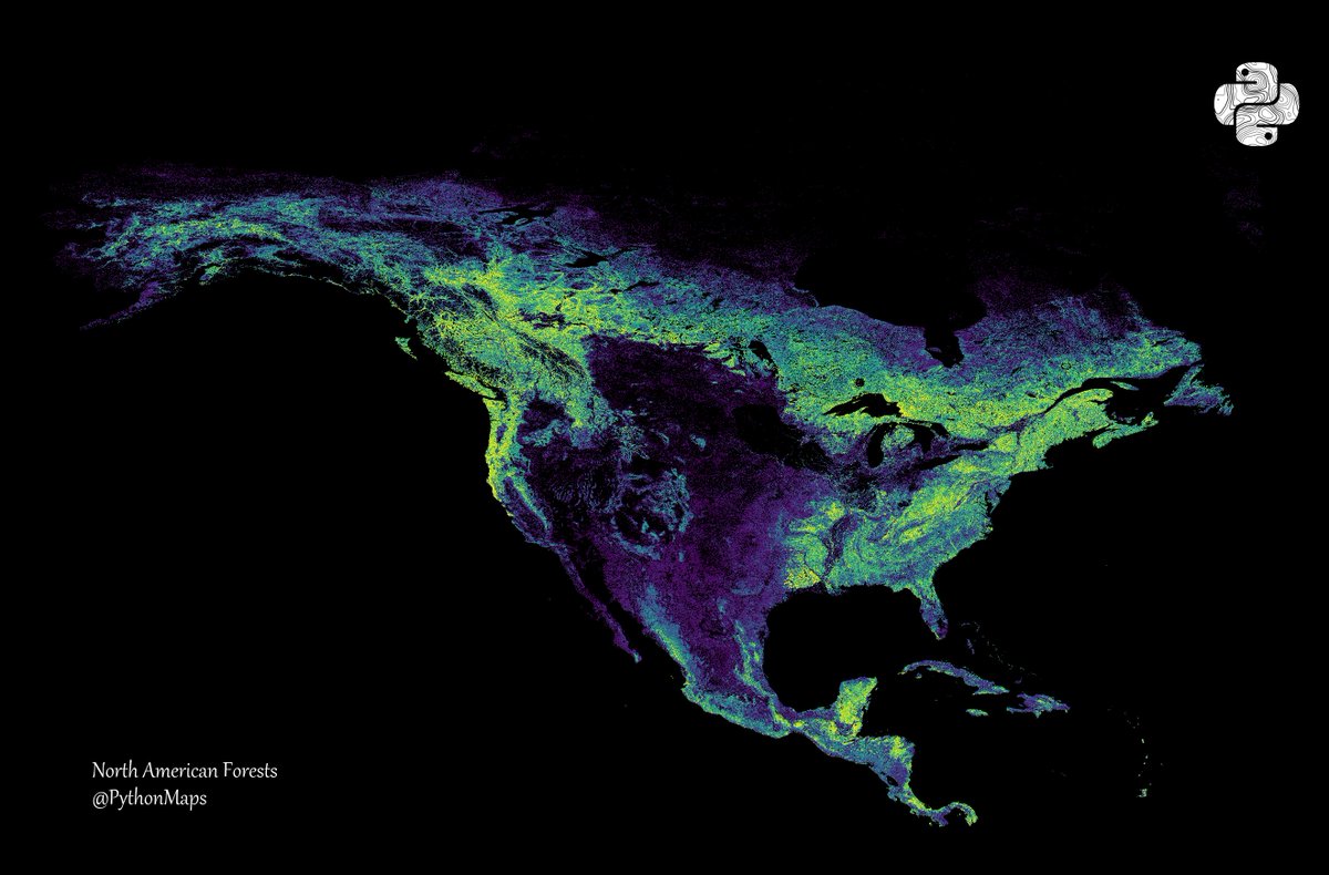 Python Maps on Twitter: