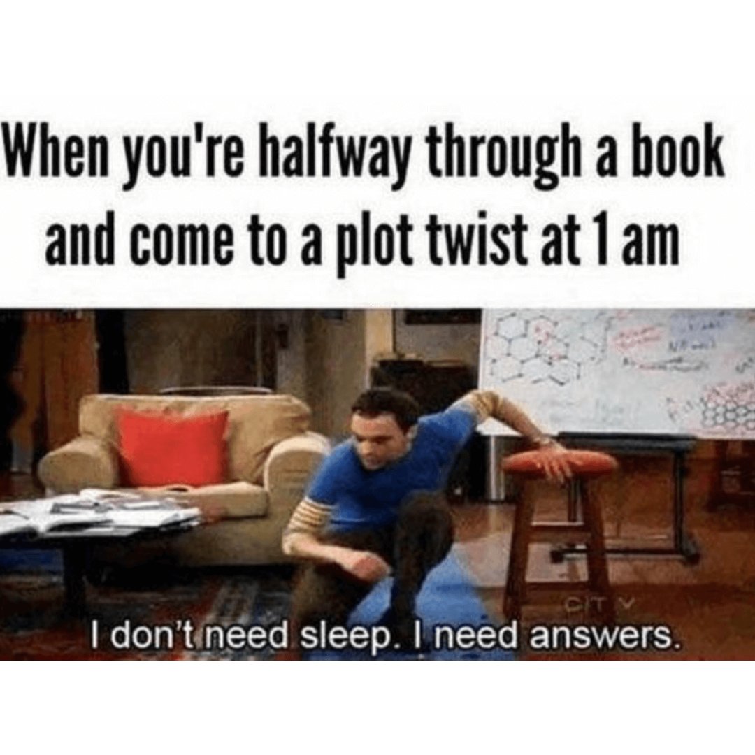 mhlebeault's tweet photo. Plot Twists...
#readers #books #notimeforsleep #readerscommunity #bookworm #bookdragon #booknerd https://t.co/WwVobjJQdq