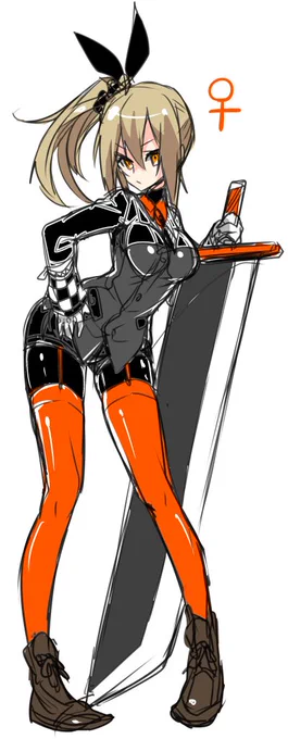お察しだと思うんですけど 幅がでかい剣が好きなんですよね 