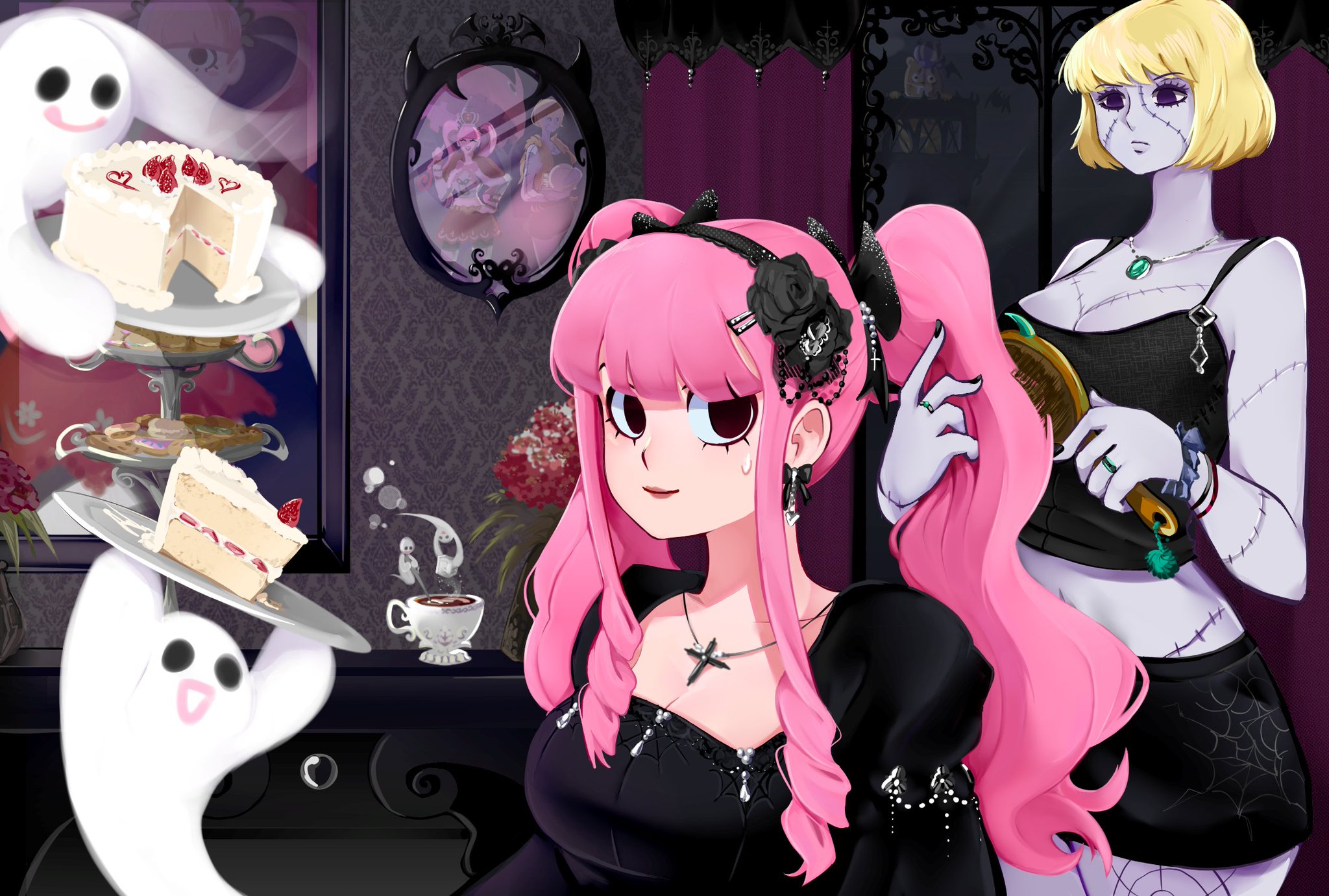 ๐ป๐-KiriWoou (Avid Perona Drawage) on X: Robin & Nami from Heart of Gold since I watched it yesterday ๐๐ธ --- #ONEPIECE #ใฏใณใใผใน #NicoRobin #Nami / X