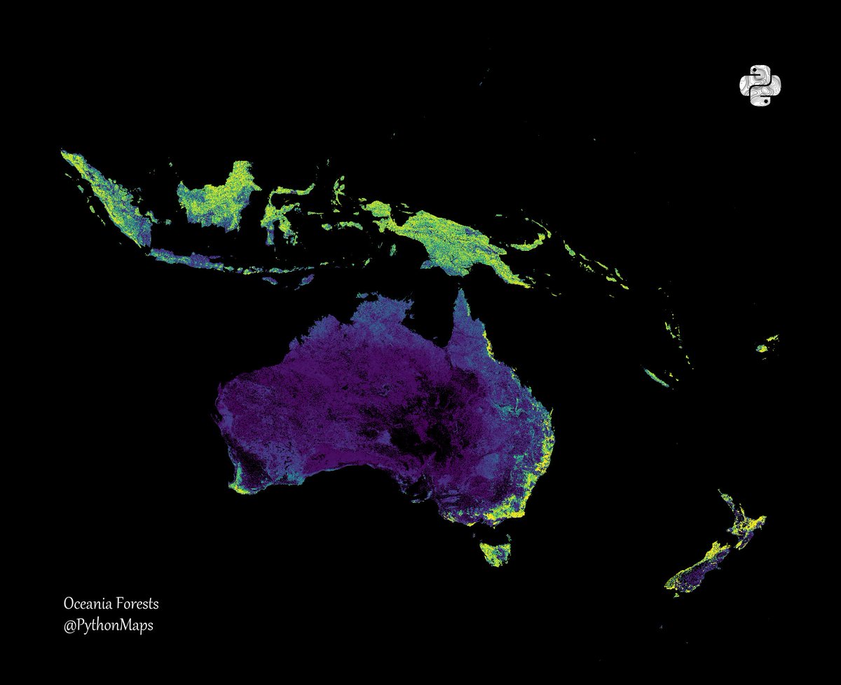 Python Maps on Twitter: