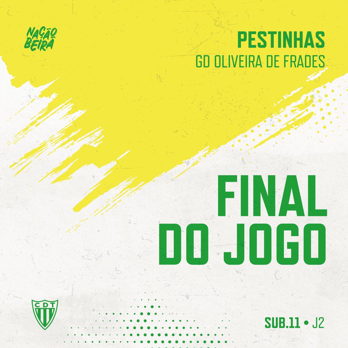 CDTondela1933's tweet image. SUB-11 🟠⚪️ Resultado Final  😍💪🏻

🔘 Pestinhas 3️⃣
🔘 GD Oliveira de Frades 1️⃣

#naçãobeirã #formação #sub11