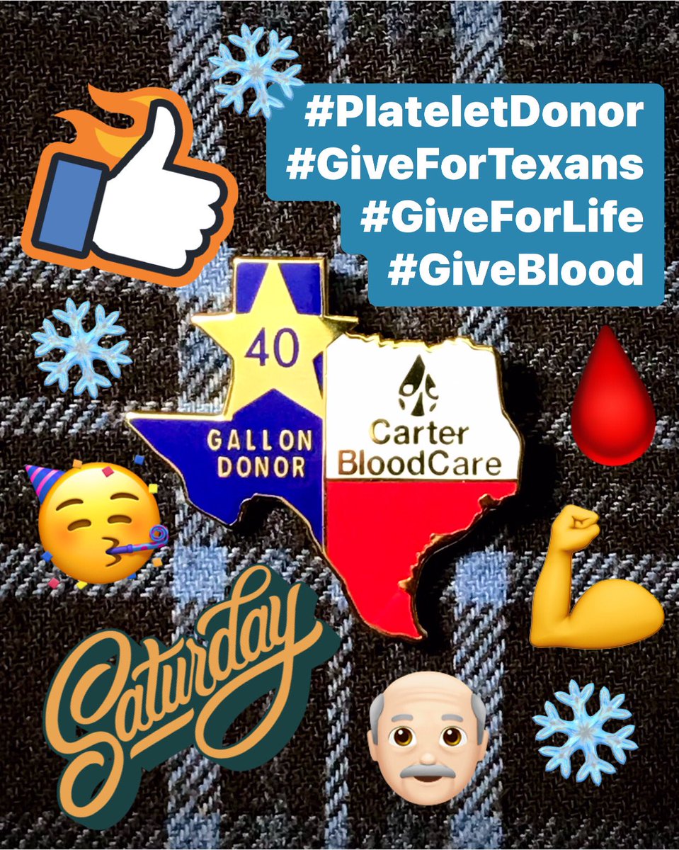 DeathFox99's tweet photo. I’m now in the #SportyForties thanks to my new #40GallonDonor pin from @CarterBloodCare!🩸
#GiveForLife #GiveForTexans #GiveBlood #CarterBloodCare #Platelets #PlateletDonor #40Gallons #FortyGallons #Saturday #HappyNewYear #January #January2023 ❄️ https://t.co/80wGODe7RG