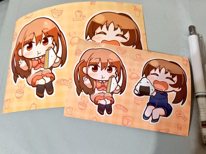 こちらのイラスト、1/23 0時頃までコンビニネットプリントできるようにしました。シール印刷も出来ます(白ふちでカットするといいかも)。ご利用は必ず個人利用の範疇でお願いいたします。

ローソン・ファミマのプリンター
番号:895QTML6FW
サイズ:L版 2L版
写真用紙もしくはシール紙を選択して下さい 