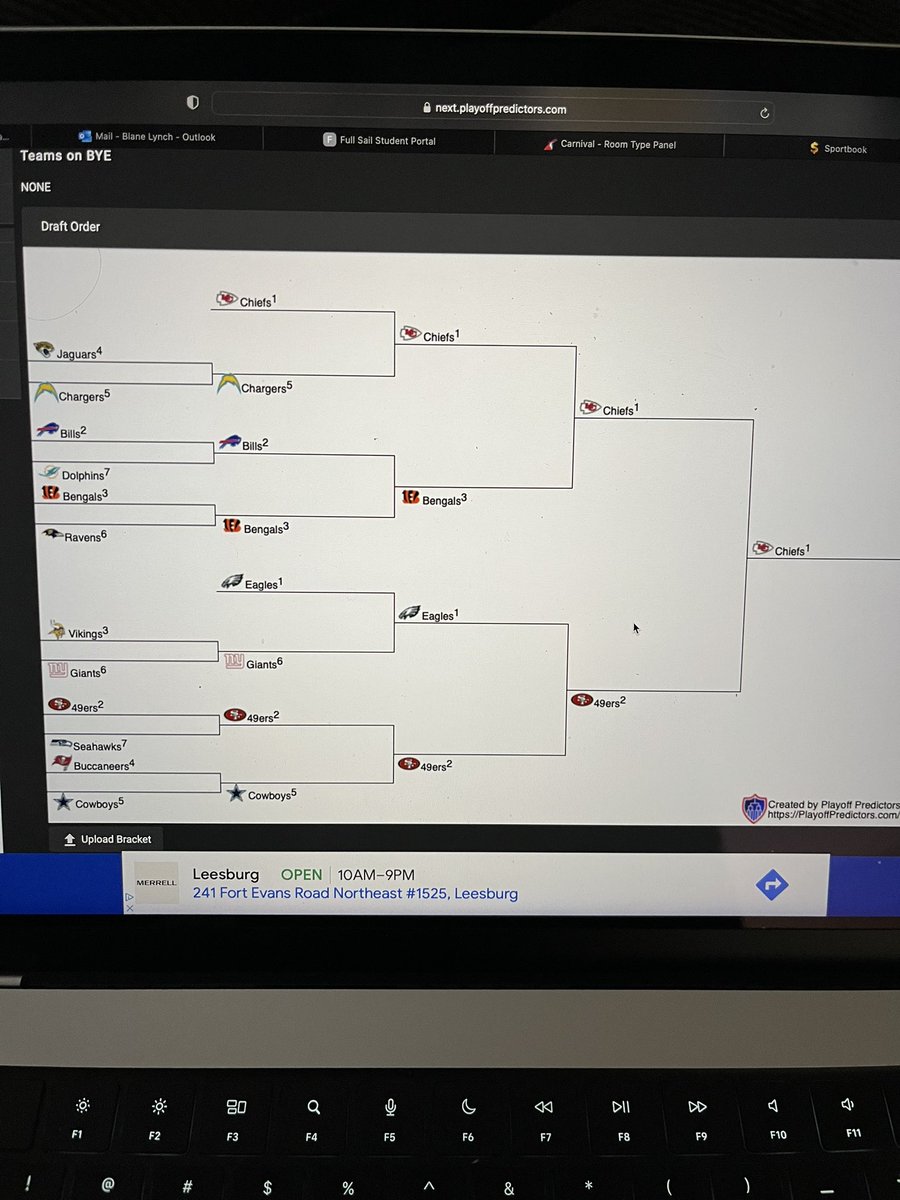 BlaneLynch8's tweet photo. Playoff Predictions https://t.co/UMo9aGCvvD