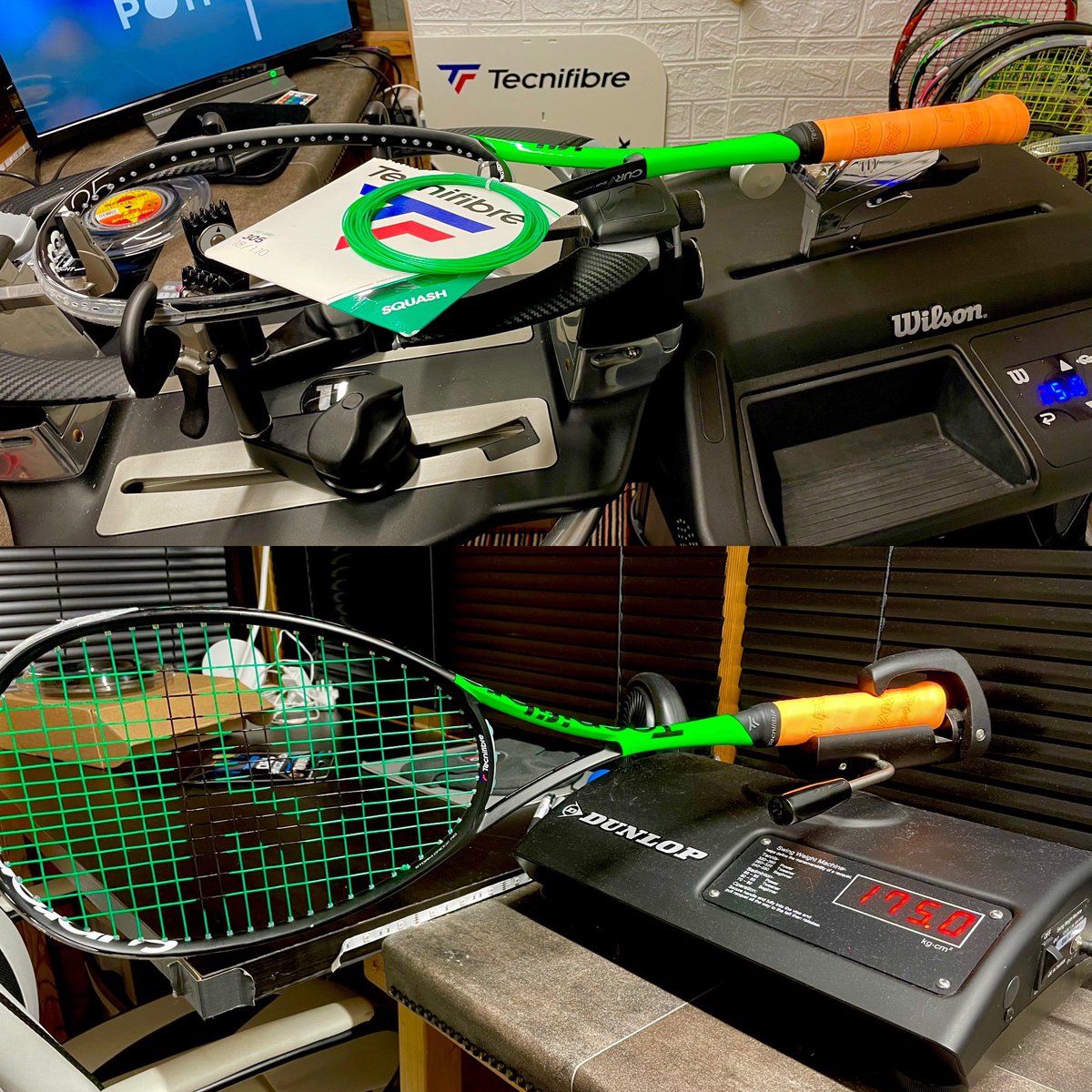 The String Doctor (@stringdoctor79) on Twitter photo The <a href="/tecnifibre/">Tecnifibre</a> Suprem 125 Curv with TF 305 1.10mm at 25lbs. An absolute beast of a set up. Swing weight checked and tested against the other rackets. All looking good ๐๐ฅ The <a href="/tecnifibre/">Tecnifibre</a> Suprem 125 Curv with TF 305 1.10mm at 25lbs. An absolute beast of a set up. Swing weight checked and tested against the other rackets. All looking good ๐๐ฅ