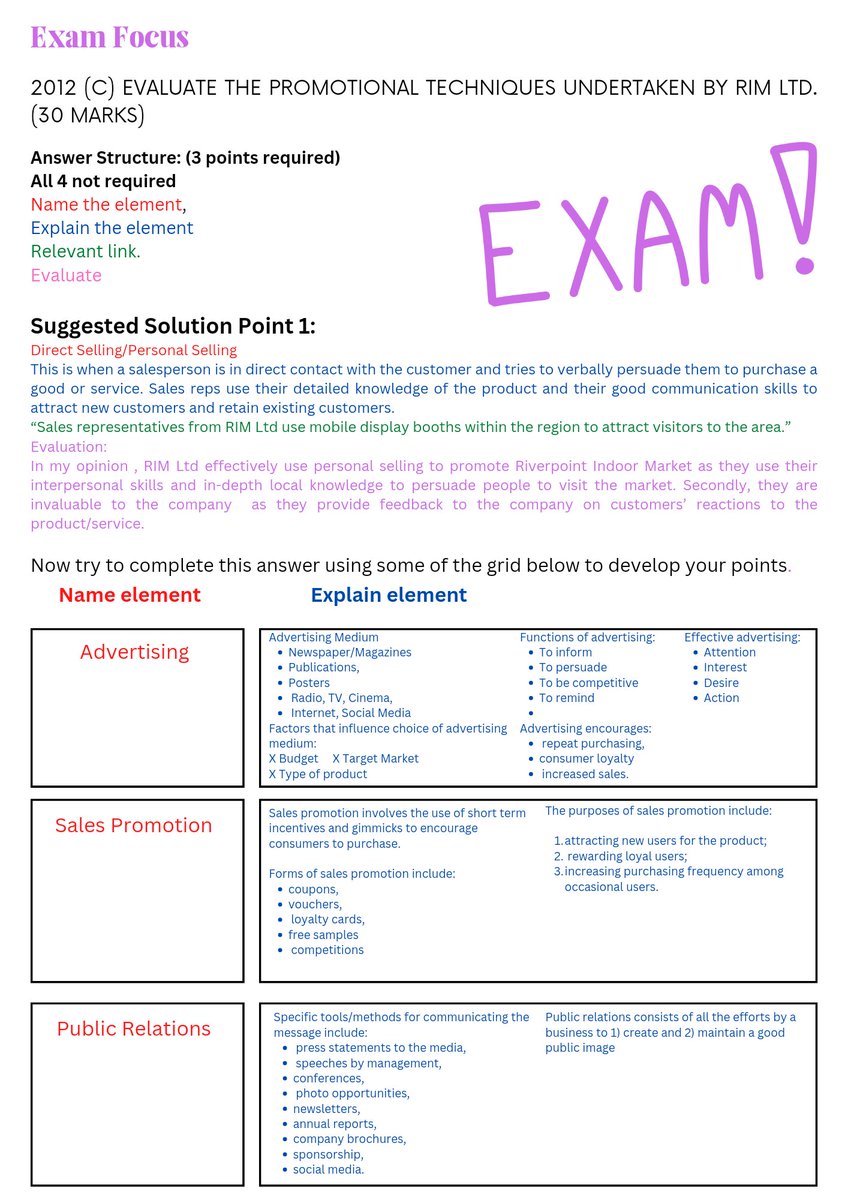 LCBusinessJC's tweet image. Unit 5 ABQ Handout I have developed for use with my class ahead of mocks. It is still a work-in- progress and may require some editing but feel free to download and use any parts that might be helpful with your class #LCBusiness #AppliedBusinessQuestion