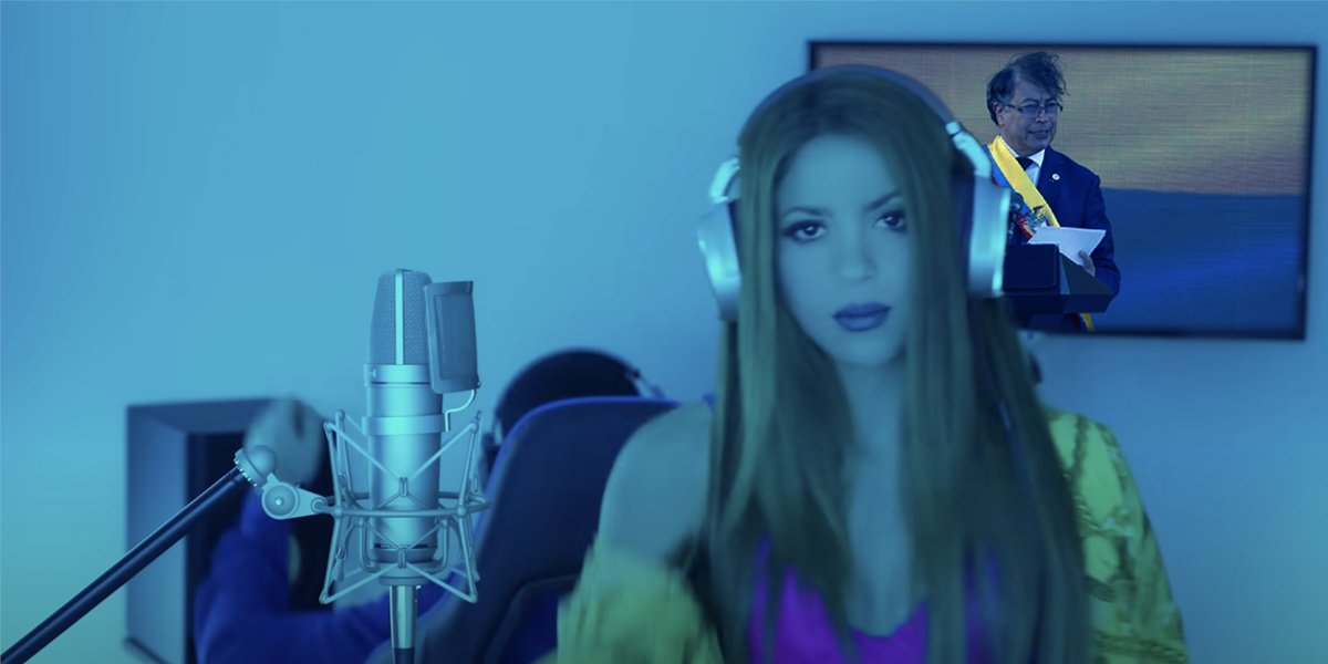 RT <a href="/RevistaSemana/">Revista Semana</a> ¿Crees que la canción de #Shakira es sobre Piqué? En el siguiente hilo identificamos todas las referencias del video donde se revela que su #BZRPMusicSession es en realidad una crítica al gobierno de <a href="/petrogustavo/">Gustavo Petro</a> 7/7 🧵👇