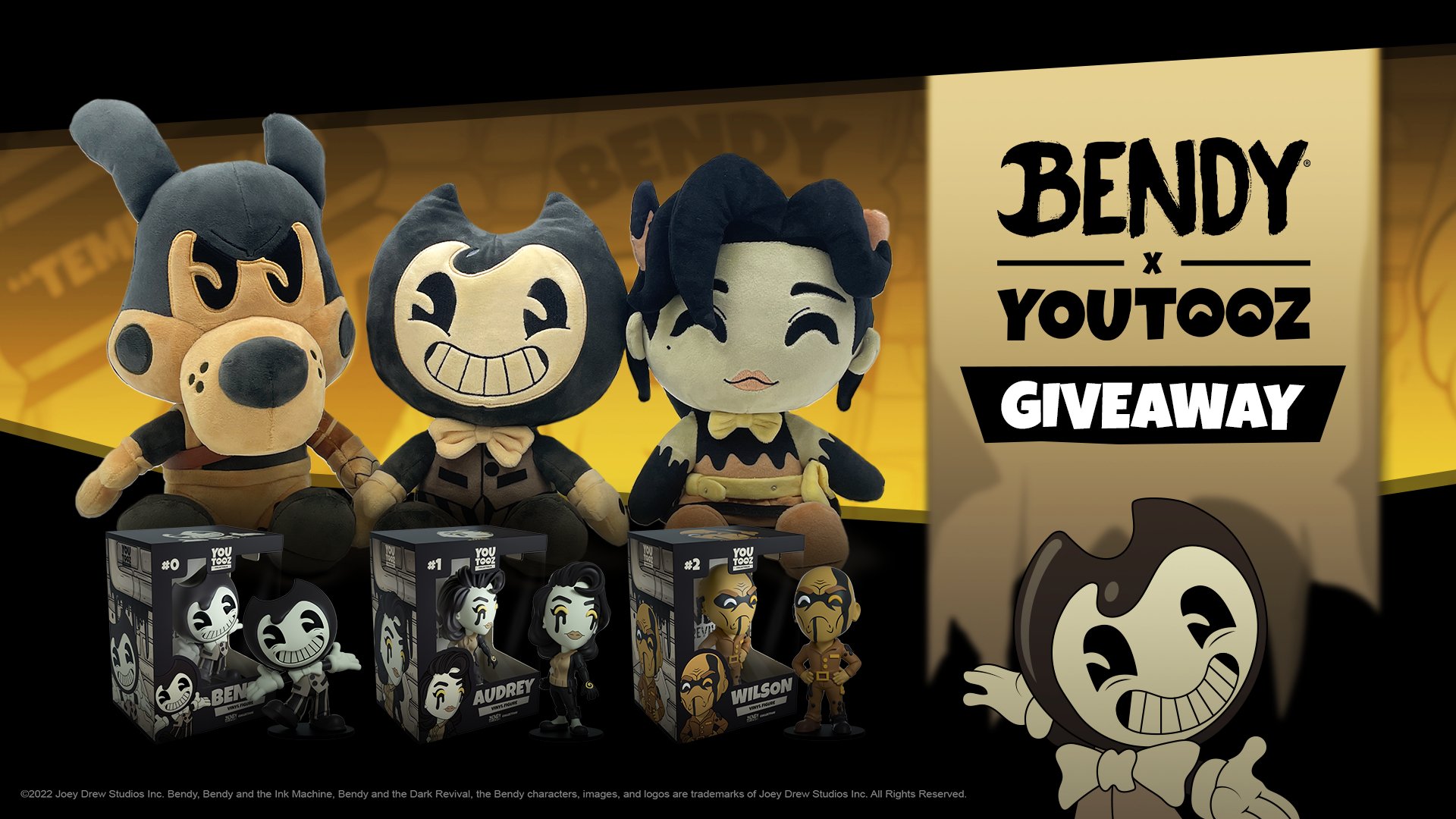 Bendy And The Ink Machine - Bendy - Youtooz