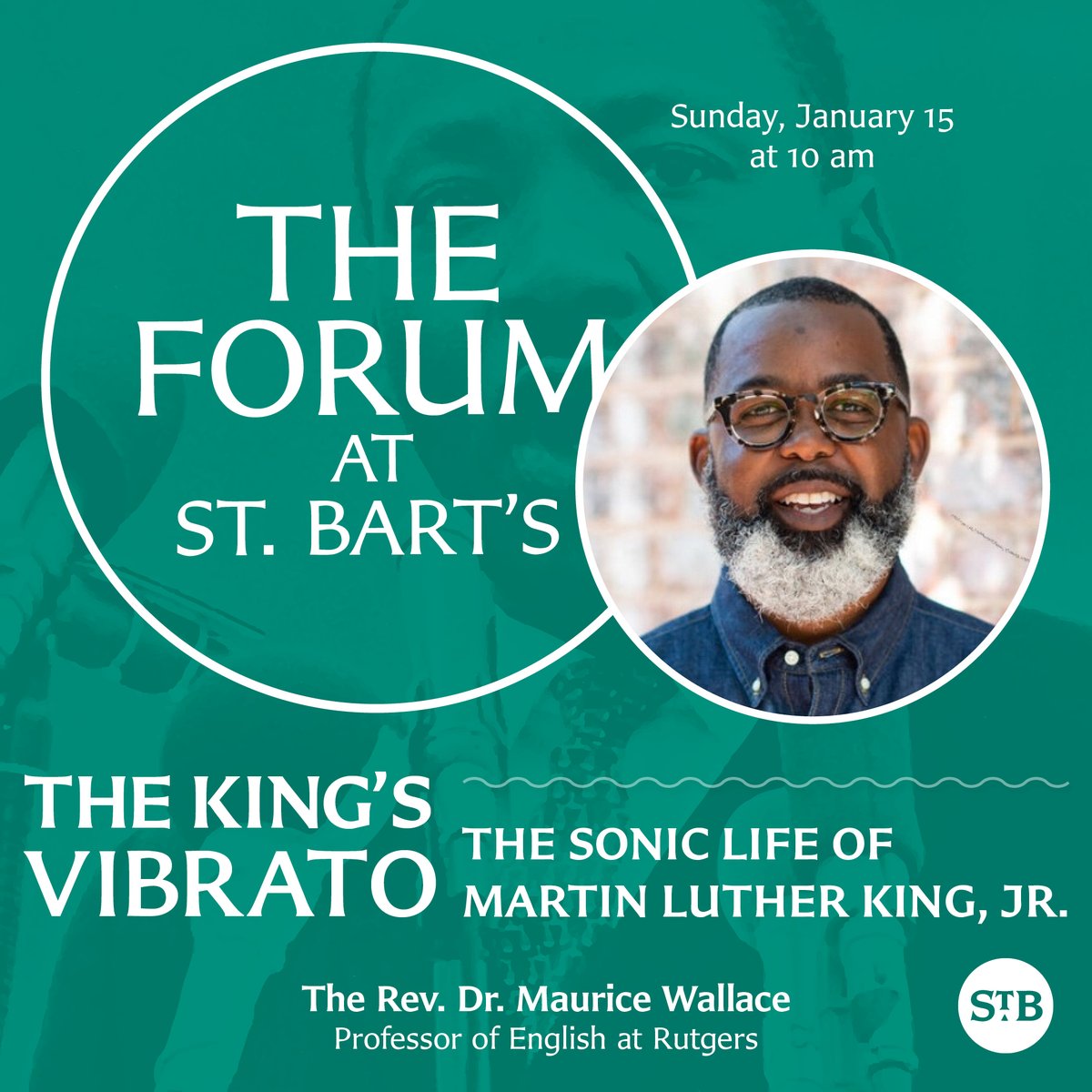 Sunday 1/15 at 10 am the Rev. Dr. Maurice Wallace, Prof of English at Rutgers, explains how Martin Luther King, Jr.'s voice served as an asset to him in his ministry. ow.ly/Jjr750MqW9h  #MartinLutherKingJr #mlk