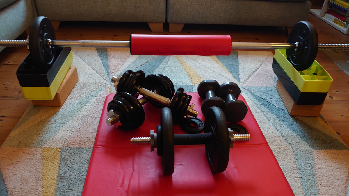 Working out in the Living Room Gym catching up on the Kitchen Disco  - thank you <a href="/SophieEB/">Sophie Ellis-Bextor</a> for the amazing soundtrack keeping me motivated.