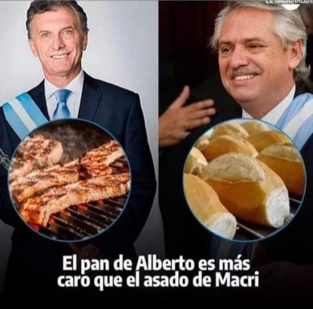 <a href="/alferdezprensa/">Alberto Fernández Prensa</a> <a href="/alferdez/">Alberto Fernández</a> El relato hueco y triunfalista, que no se puede sustentar ni con los datos del indec dibujando...La realidad 👇