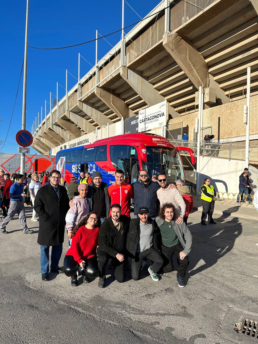 ❤️ Una sensación increíble al ver a nuestro compañero <a href="/AndresFdez86/">Andrés Fernández</a> en su otra gran pasión con su equipo <a href="/SDHuesca/">SD Huesca</a>.

⚽ Orgullosos por el gran trabajo de nuestro compañero defendiendo su portería.

#futbol #cartagonova #biyectiva #cartagena