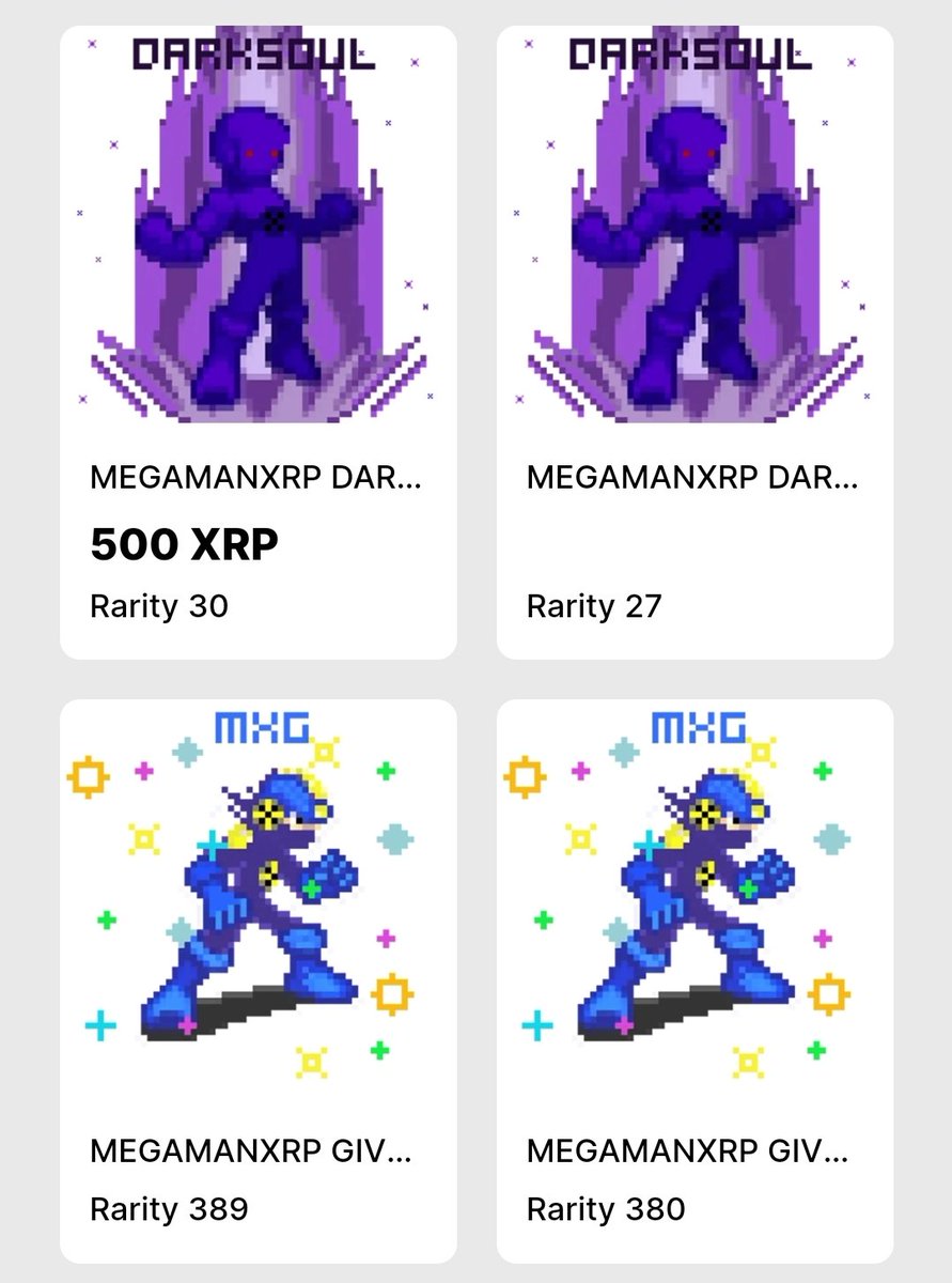 MEGAMANXRP's tweet image. If you are having issues swapping your #XLS14 #MXG &amp;amp; #MXD NFTs to #XLS20 the collection swap page is currently down. We hope to be back online by monday!