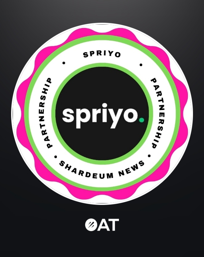 Hey Shardians 
We are celebrating the partnership with 
<a href="/spriyomarket/">Spriyo | NFT Marketplace | Shardeum</a> with only 5000 beautiful partnership OAT.

Claim :- galxe.com/shardeumnews/c…
FCFS

#shardeumnews #GalxeOAT #shardeum #shardeumchain #OAT #shardible