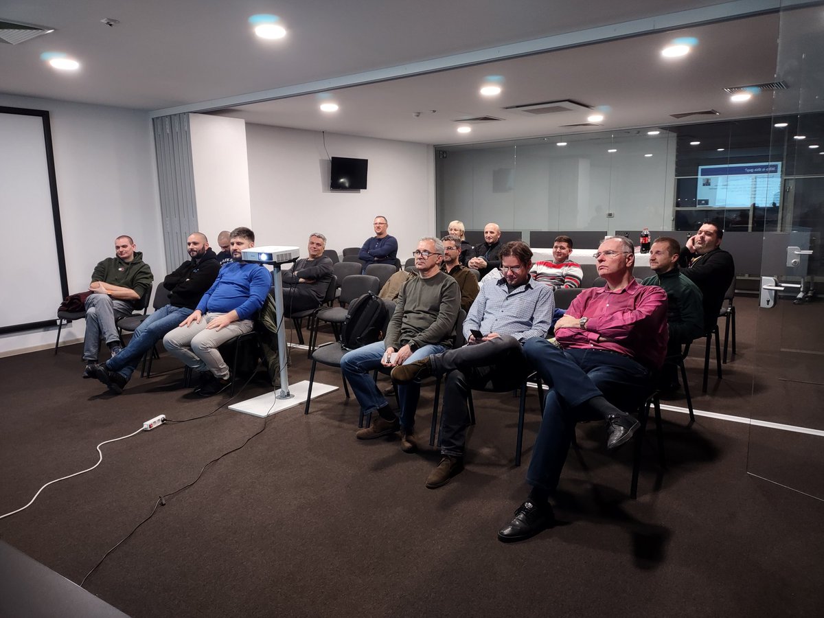 gzarinac's tweet photo. Tomislav Fučkar &amp; AD Tiering Model @ #IT Community User Group Križevci. https://t.co/G8hiBJBYAR