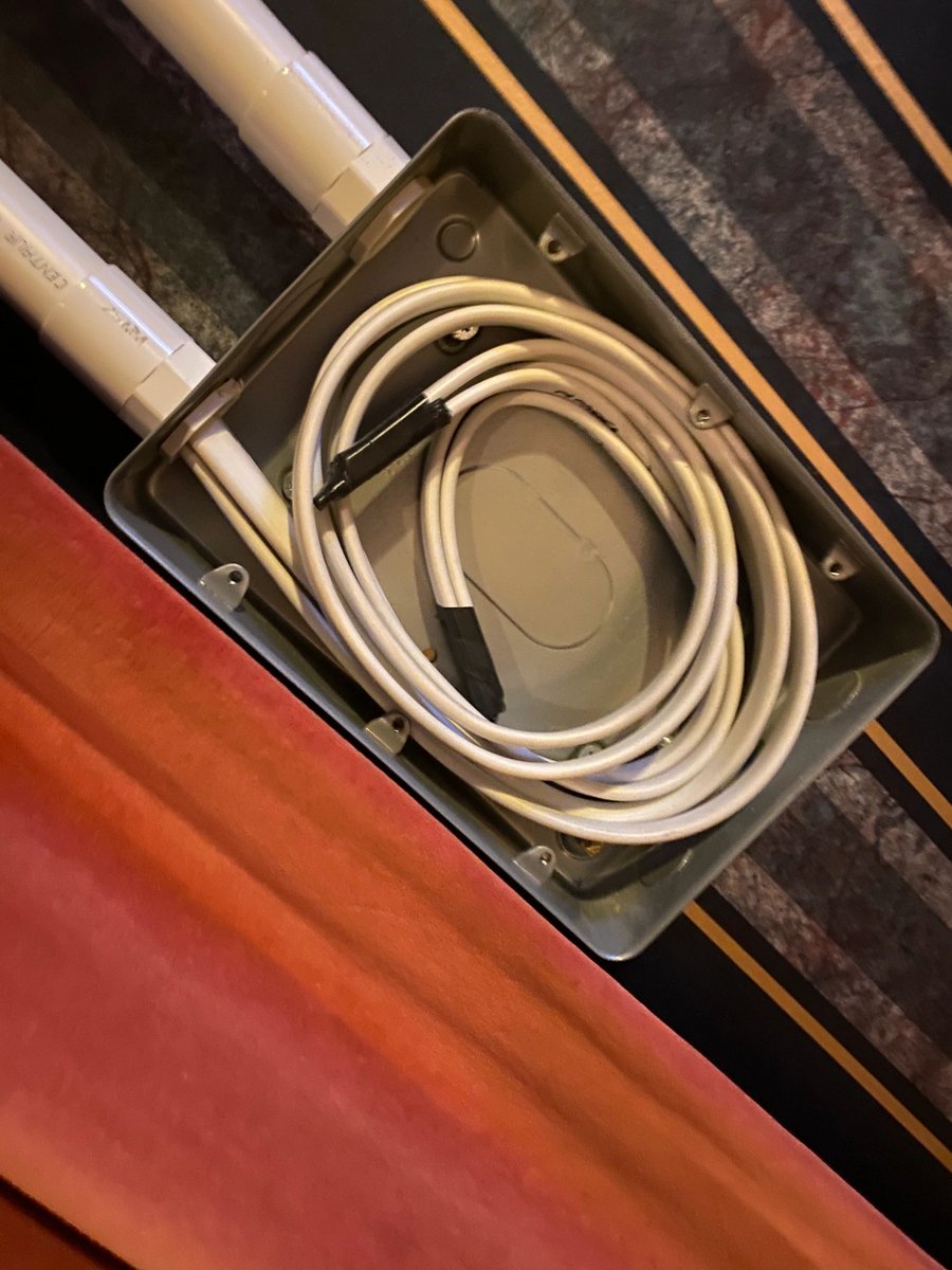 WayElectrics's tweet photo. Lighting rewire well underway at Guiseley Theatre https://t.co/PEnpxZGB26
