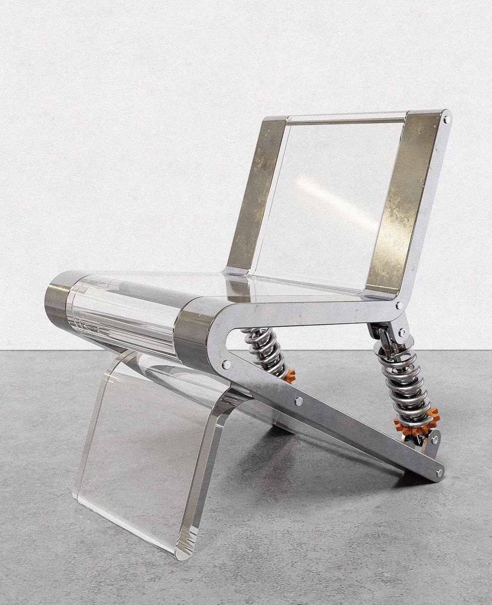 enigmacuration's tweet photo. Sample Chair 0012 by Muddycap https://t.co/j4PDU2m34M
