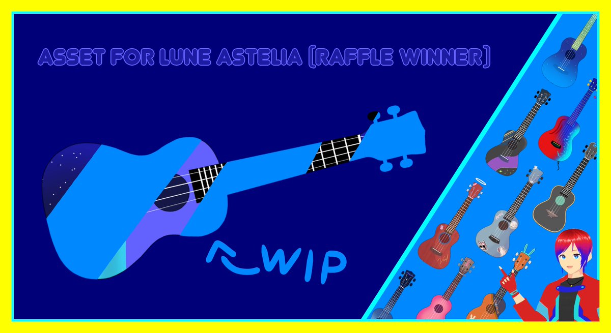 Amewa_Takahashi's tweet image. #TakaOnAir
Pogger bois it's Sunday

Date: Sunday - January 15th
(All times in GMT+7)

Working on raffle prize for @lune_astelia 
Time: 9:00 AM 

First time streaming Hyper Dash!
Time: 8:00 PM

#ENVtuber #art #ukulele #HyperDash