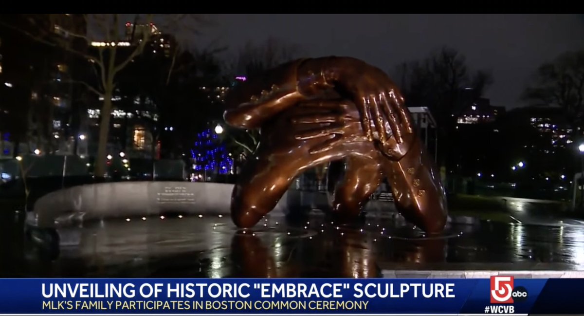 PlusaShop's tweet photo. It's beautiful. #Sculpture #unveiled on #Boston https://t.co/LRyWdFcH9o