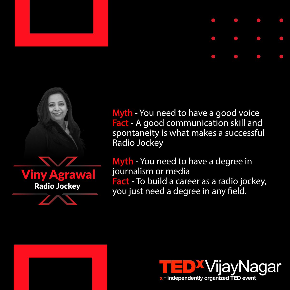 tedxvijaynagar's tweet photo. And this is the curtain that TEDxVijaynagar is gonna pull off your eyes. We are ready! Are YOU???
#tedx #tedxvijaynagr #beginwithy #aparnanayyar #physicalhealth #pyscolog https://t.co/kzQTGYO4bt