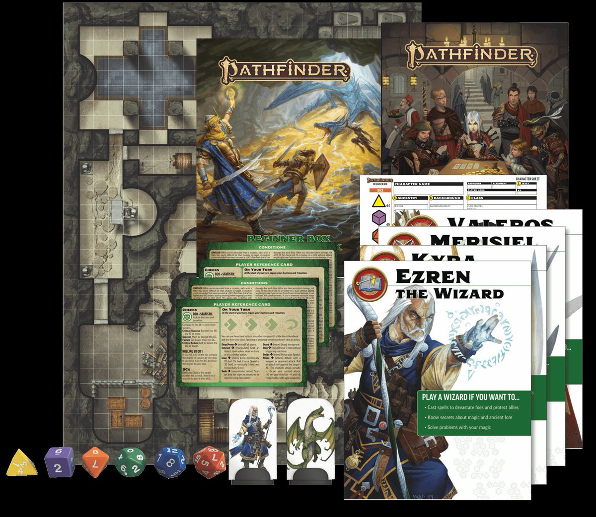 Start YOUR adventure here!
Pathfinder 2e is booming, and we want to help people check it out!
We're doing a giveaway, ending on the 21st of this month, where we'll give away a copy of the Pathfinder Beginner Box (physical or digital).
RT to enter!