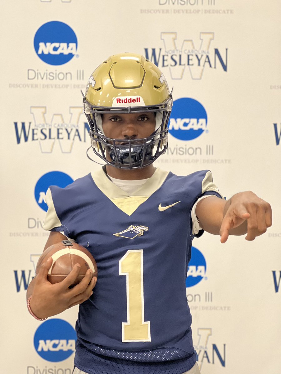 Having a Great Visit <a href="/NCWesleyanFB/">NC Wesleyan Football</a>
BIG THANKS to Coach <a href="/Q_Tobias41/">Coach Quinn Tobias</a> for having me today ! 💙🏈<a href="/CoachMattKeith/">Matthew Keith</a> <a href="/FHSRedRams_FB/">Red Rams Football</a> <a href="/RB95NXTTOPREC/">Ridge Boykin</a>