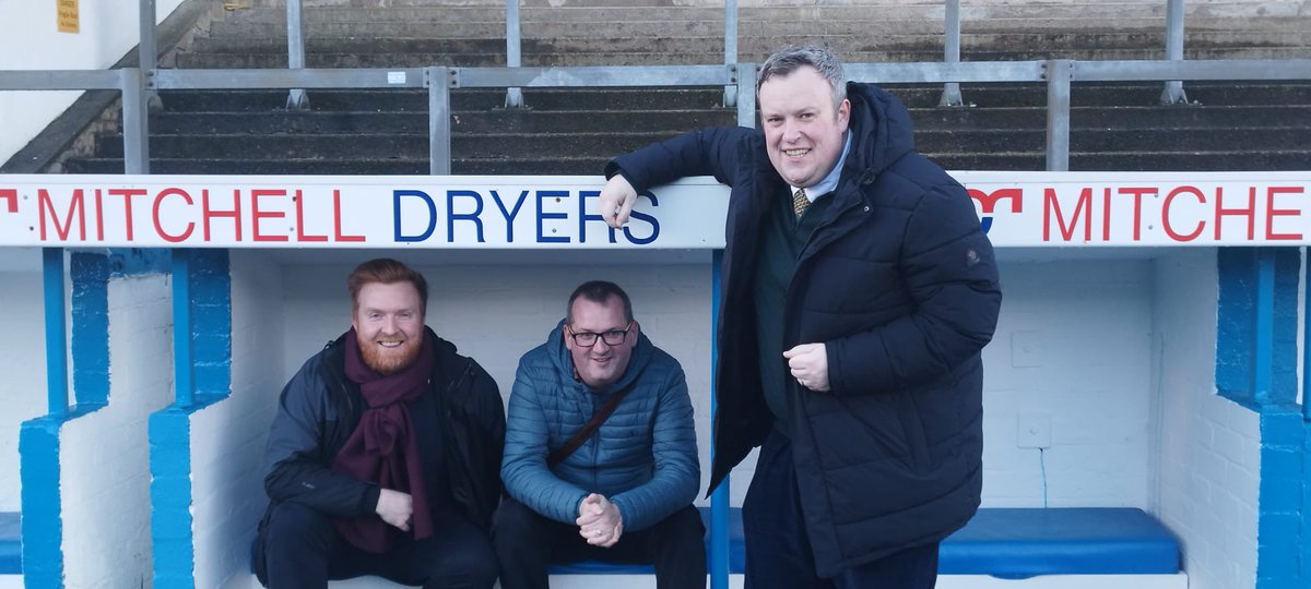 The new management team getting the results.