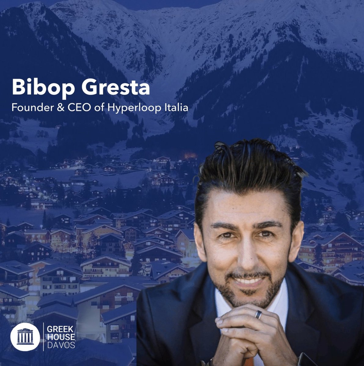 BibopGGresta's tweet photo. I'm proud to announce that I will be speaking at @GreekHouseDavos  2023 at the @wef  in Davos. I will be happy to meet all of you there!
.
.
.
#greekhousedavos #davos #greece #worldeconomicforum #WEF23 #GHD23 #HyperloopEurope #HyperloopItaly #hyperloop #hyperloopitalia https://t.co/GKvR8FKjNE