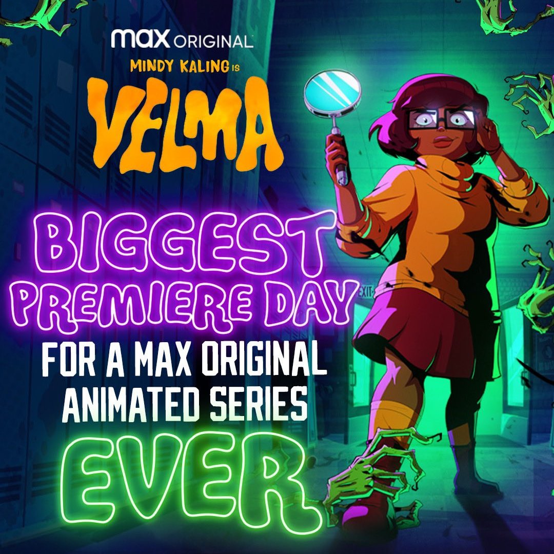 Tweet Cartoon Base GTheCartoonBase Exclusive: VELMA has been renewed for 4  seasons at HBO Max. A