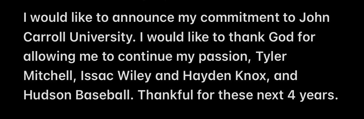 Next 4 <a href="/jcu_baseball/">John Carroll Baseball</a> #BWIIBO