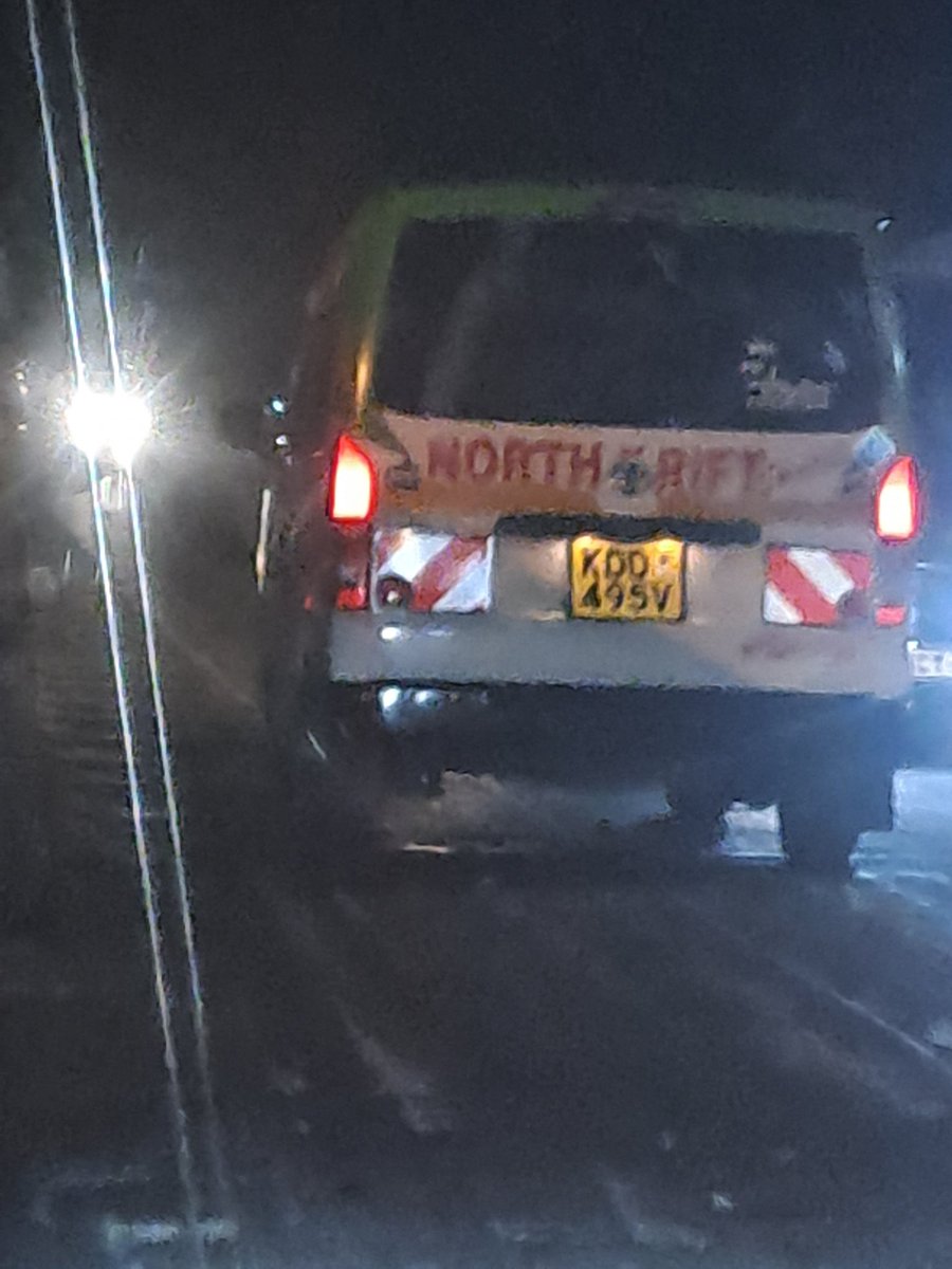 SilasTarus's tweet photo. @Ma3Route This North Rift Matatu is being driven very careless along Nakuru - Eldoret highway now. The passengers inside are in danger, someone try intercept. https://t.co/ctvtmXrcQx