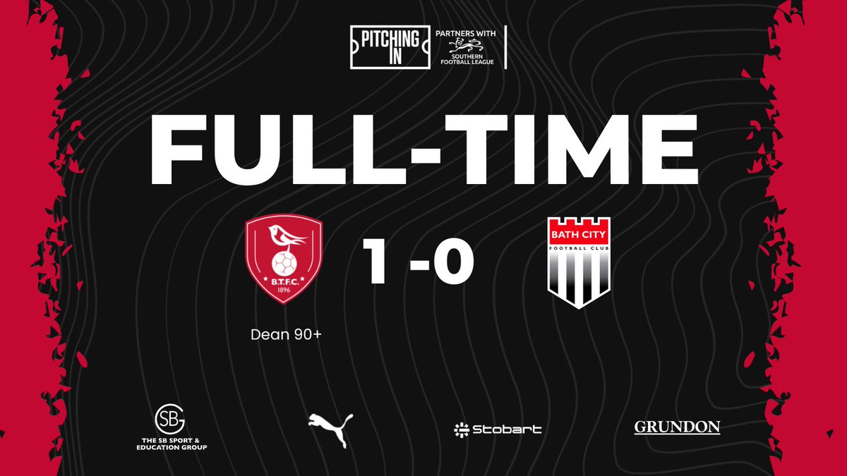 BracknellTownFC's tweet image. It’s all over at The SB Stadium!

We’re into the 5th round ❤️🖤