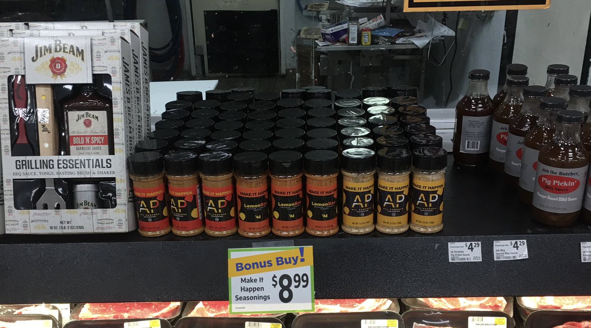 MrMake1tHappen's tweet photo. RICHMOND VA!! You can now grab my seasonings at FARM FRESH. 2320 E Main St. 23223 (Shockoe bottom)

Get yours while supplies last. Thanks for your support https://t.co/u12Px0ZLy4