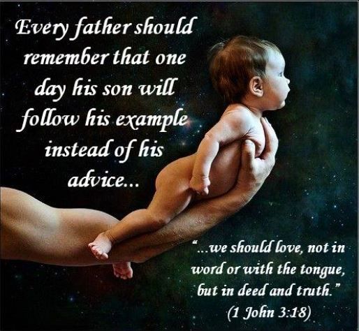 # A boy's first Hero is his Daddy!