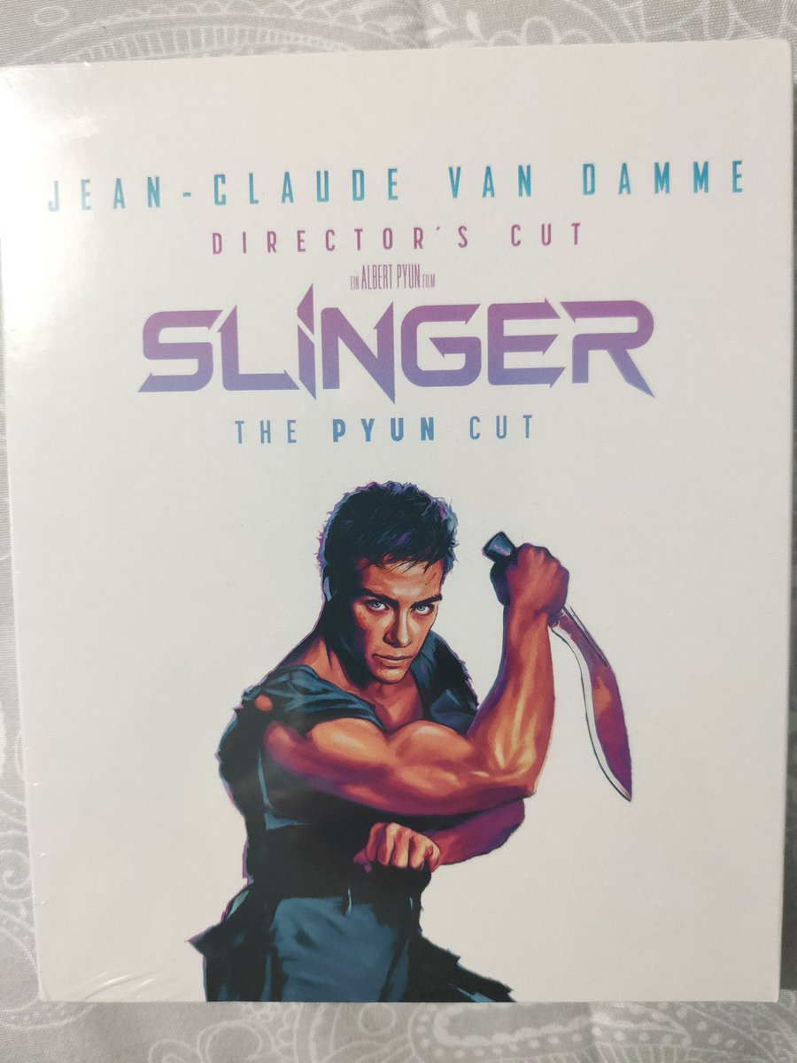 Neilbyrne's tweet photo. New #bluray arrival today from another perfect Group Buy by @media_psychos & securely delivered in usual bullet proof style by the awesome @Zscarl25
This time it's the amazing looking #KochFilms #Cyborg LE which comes with the Pyun Cut as well https://t.co/C2zGMUyE3Y