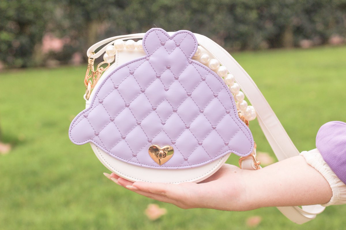 dear lilac lieutenants and purple soldiers 
may I introduce you the..
bora bag 🐋💜