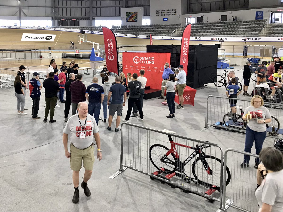 Kudos to Coaches!  Ontario Youth Track Development Series #2 about to start.