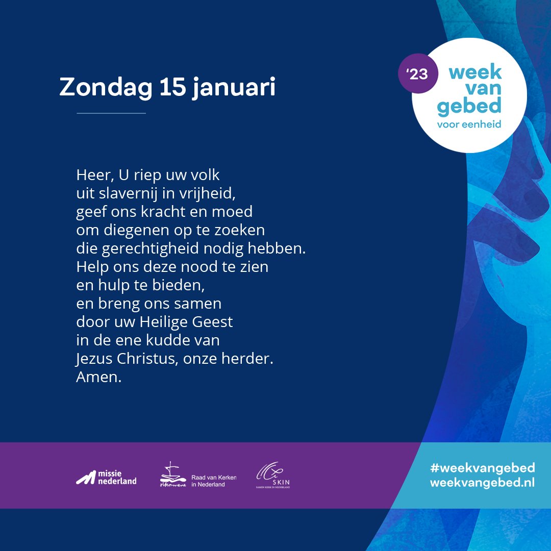 Week van gebed voor eenheid tweet media