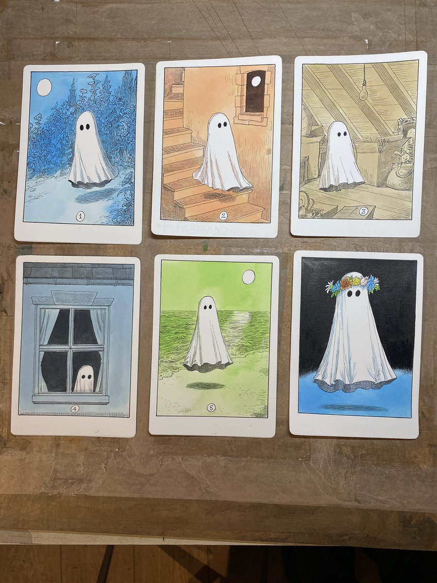 Little Ghost cards.