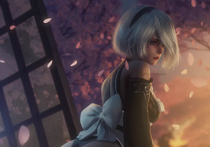 Cherry #2B #NieRAutomata 