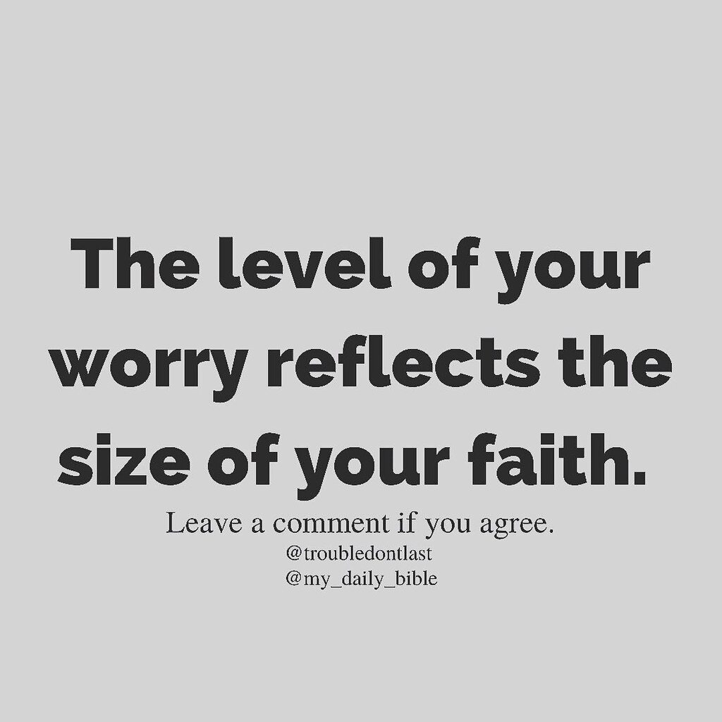 troubledontlast's tweet photo. Worry reveals that we are mastered by our circumstances rather than by God's Word. #worrylesspraymore
Worry is a conversation you have with yourself about things you cannot change.
Prayer is a conversation you have with God about things He can change. … https://t.co/nLw9GsHACa https://t.co/oEi8sXLbn3
