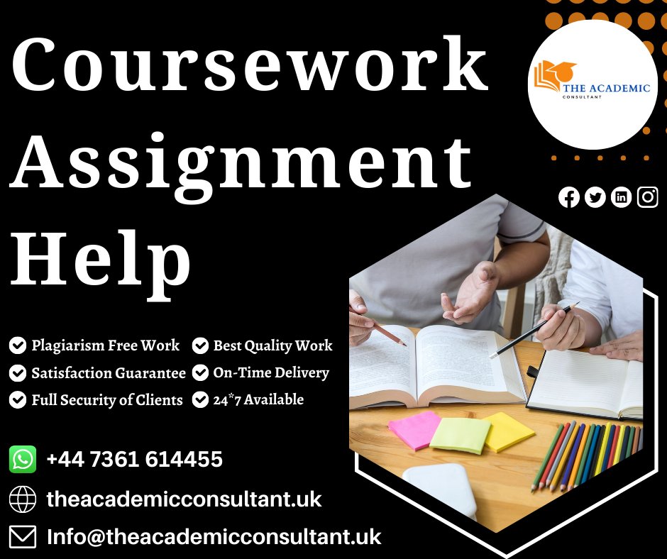 theacademiccon3's tweet image. Be confident! Because you choose our Coursework Assignment Help Service.
Order Your Task Now.
#courseworkhelp #courseworkassignmenthelp #courseworkwritinghelp #onlinecourseworkhelp #onlineassignmenthelp #writingassignmenthelp #assignmenthelp #theacademicconsultant