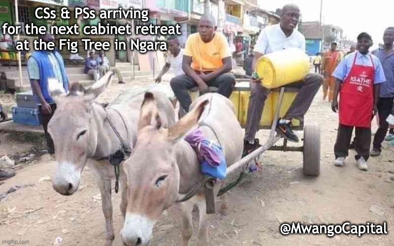 Mwango Capital (@mwangocapital) on Twitter photo ๐๐ง๐ฃ๐จ๐ฒ ๐ญ๐ก๐ข๐ฌ ๐ฐ๐๐๐ค'๐ฌ ๐ญ๐จ๐ฉ ๐๐ฎ๐ฌ๐ข๐ง๐๐ฌ๐ฌ ๐ง๐๐ฐ๐ฌ ๐ข๐ง ๐ฆ๐๐ฆ๐๐ฌ ๐๐ฌ ๐ฉ๐จ๐ฐ๐๐ซ๐๐ ๐๐ฒ <a href="/MwangoCapital/">Mwango Capital</a> ๐งต๐:
1. President Ruto wasn't happy with PSs & CSs who weren't observing austerity measures by bringing in many aides to a cabinet retreat:
#MwangoMemes ๐๐ง๐ฃ๐จ๐ฒ ๐ญ๐ก๐ข๐ฌ ๐ฐ๐๐๐ค'๐ฌ ๐ญ๐จ๐ฉ ๐๐ฎ๐ฌ๐ข๐ง๐๐ฌ๐ฌ ๐ง๐๐ฐ๐ฌ ๐ข๐ง ๐ฆ๐๐ฆ๐๐ฌ ๐๐ฌ ๐ฉ๐จ๐ฐ๐๐ซ๐๐ ๐๐ฒ <a href="/MwangoCapital/">Mwango Capital</a> ๐งต๐:
1. President Ruto wasn't happy with PSs & CSs who weren't observing austerity measures by bringing in many aides to a cabinet retreat:
#MwangoMemes