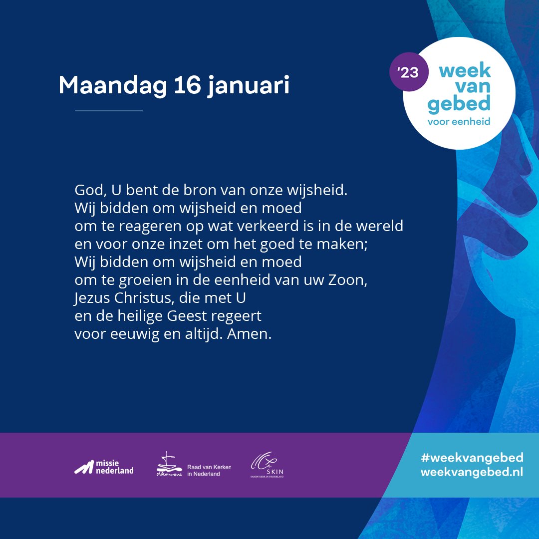 Week van gebed voor eenheid tweet media